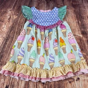 Laura Kae Designs Ice Cream Flutter Dress